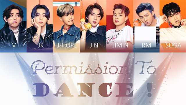 Lời bài hát Permission to Dance BTS