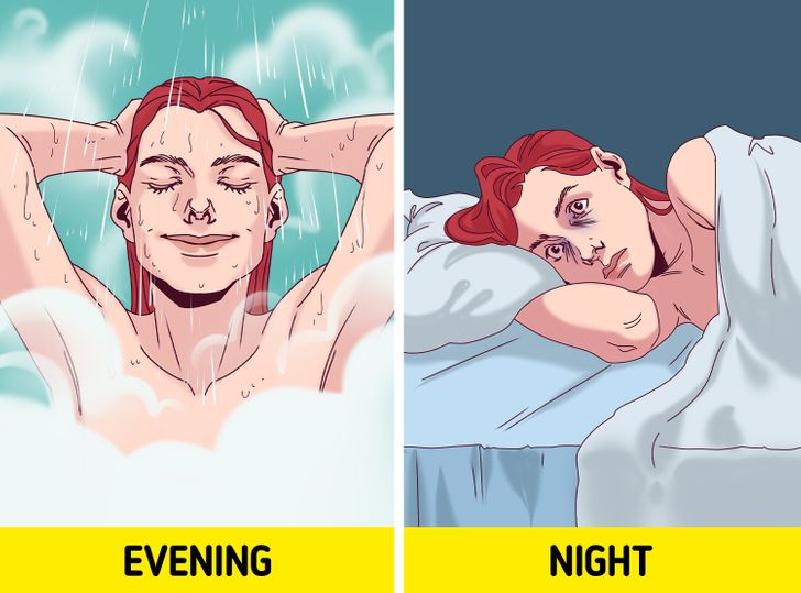 4 lí do không nên tắm ngay trước khi đi ngủ