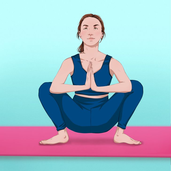 Tư thế ngồi xổm trong yoga