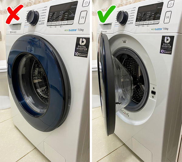 Sai lầm làm hỏng máy giặt